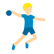 🤾🏼‍♂️ Emoji Handballspieler: mittelhelle Hautfarbe Twitter Twemoji 11.2.