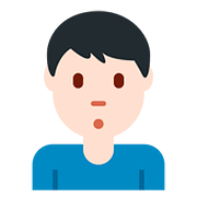 Emoji 🙎🏻‍♂️ Uomo Imbronciato: Carnagione Chiara su Twitter Twemoji 11.2.