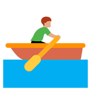 Emoji 🚣🏽‍♂️ Uomo In Barca A Remi: Carnagione Olivastra su Twitter Twemoji 11.2.