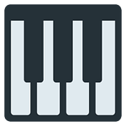 Emoji 🎹 Piano su Twitter Twemoji 11.2.