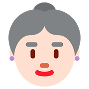 👵🏻 Emoji Anciana: Tono De Piel Claro en Twitter Twemoji 11.2.