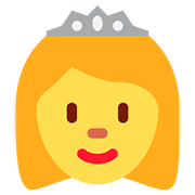 👸 Emoji Princesa en Twitter Twemoji 11.2.