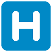 Emoji 🇭 Lettera simbolo indicatore regionale H su Twitter Twemoji 11.2.