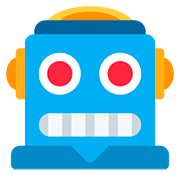 Emoji 🤖 Faccina Di Robot su Twitter Twemoji 11.2.