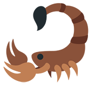 🦂 Emoji Escorpión en Twitter Twemoji 11.2.