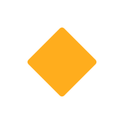 Emoji 🔸 Rombo Arancione Piccolo su Twitter Twemoji 11.2.