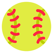 🥎 Emoji Pelota De Softball en Twitter Twemoji 11.2.