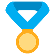 🏅 Emoji Medalla Deportiva en Twitter Twemoji 11.2.