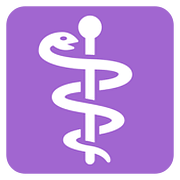 Emoji ⚕️ Simbolo Della Medicina su Twitter Twemoji 11.2.