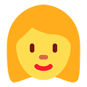 Emoji 👩 Donna su Twitter Twemoji 11.2.