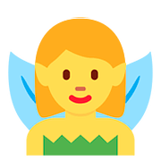 Emoji 🧚‍♀️ Fata Donna su Twitter Twemoji 11.2.