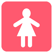 Émoji 🚺 Symbole Toilettes Femmes sur Twitter Twemoji 11.2.