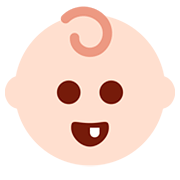 Emoji 👶🏻 Neonato: Carnagione Chiara su Twitter Twemoji 12.0.