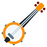 Emoji 🪕 Banjo su Twitter Twemoji 12.0.
