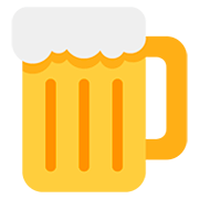 🍺 Emoji Jarra De Cerveza en Twitter Twemoji 12.0.