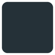 Emoji ⬛ Quadrato Nero Grande su Twitter Twemoji 12.0.
