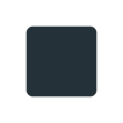 Emoji ◾ Quadrato Nero Medio-piccolo su Twitter Twemoji 12.0.