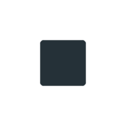 ▪️ Emoji kleines schwarzes Quadrat Twitter Twemoji 12.0.