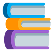 Emoji 📚 Libri su Twitter Twemoji 12.0.