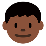 👦🏿 Emoji Niño: Tono De Piel Oscuro en Twitter Twemoji 12.0.