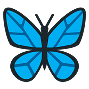Emoji 🦋 Farfalla su Twitter Twemoji 12.0.