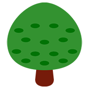 🌳 Emoji árbol De Hoja Caduca en Twitter Twemoji 12.0.