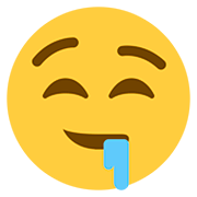 Emoji 🤤 Faccina Che Sbava su Twitter Twemoji 12.0.