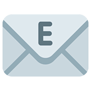 Emoji 📧 E-mail su Twitter Twemoji 12.0.