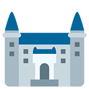 Émoji 🏰 Château sur Twitter Twemoji 12.0.