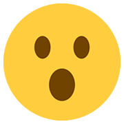 😮 Emoji Gesicht mit offenem Mund Twitter Twemoji 12.0.