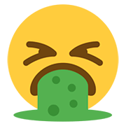🤮 Emoji Cara Vomitando en Twitter Twemoji 12.0.