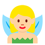 Emoji 🧚🏼 Fata: Carnagione Abbastanza Chiara su Twitter Twemoji 12.0.