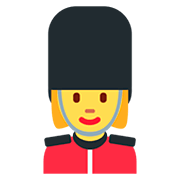 💂‍♀️ Emoji Guardia Mujer en Twitter Twemoji 12.0.