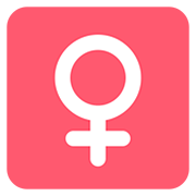 Émoji ♀️ Symbole De La Femme sur Twitter Twemoji 12.0.