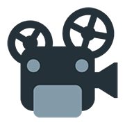 📽️ Emoji Proyector De Cine en Twitter Twemoji 12.0.