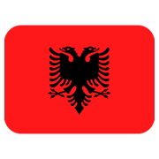 Émoji 🇦🇱 Drapeau : Albanie sur Twitter Twemoji 12.0.