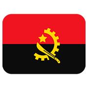 🇦🇴 Emoji Bandeira: Angola na Twitter Twemoji 12.0.