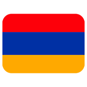 🇦🇲 Emoji Bandera: Armenia en Twitter Twemoji 12.0.