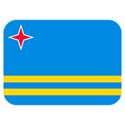 🇦🇼 Emoji Flagge: Aruba Twitter Twemoji 12.0.