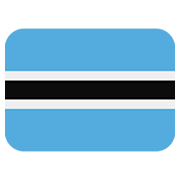 🇧🇼 Emoji Flagge: Botsuana Twitter Twemoji 12.0.