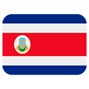 🇨🇷 Emoji Bandera: Costa Rica en Twitter Twemoji 12.0.