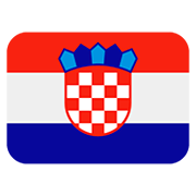 🇭🇷 Emoji Bandera: Croacia en Twitter Twemoji 12.0.