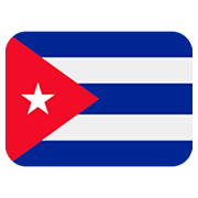 🇨🇺 Emoji Bandeira: Cuba na Twitter Twemoji 12.0.
