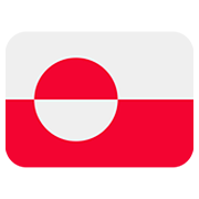 🇬🇱 Emoji Bandera: Groenlandia en Twitter Twemoji 12.0.