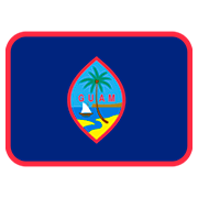 🇬🇺 Emoji Bandera: Guam en Twitter Twemoji 12.0.