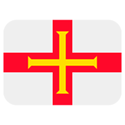 🇬🇬 Emoji Bandera: Guernsey en Twitter Twemoji 12.0.