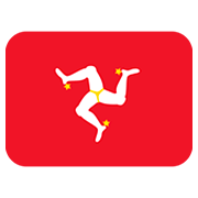 🇮🇲 Emoji Bandeira: Ilha De Man na Twitter Twemoji 12.0.