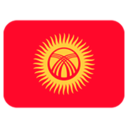 🇰🇬 Emoji Flagge: Kirgisistan Twitter Twemoji 12.0.