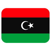 🇱🇾 Emoji Flagge: Libyen Twitter Twemoji 12.0.