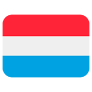 🇱🇺 Emoji Bandera: Luxemburgo en Twitter Twemoji 12.0.
